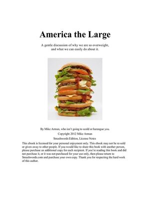 cover image of America the Large